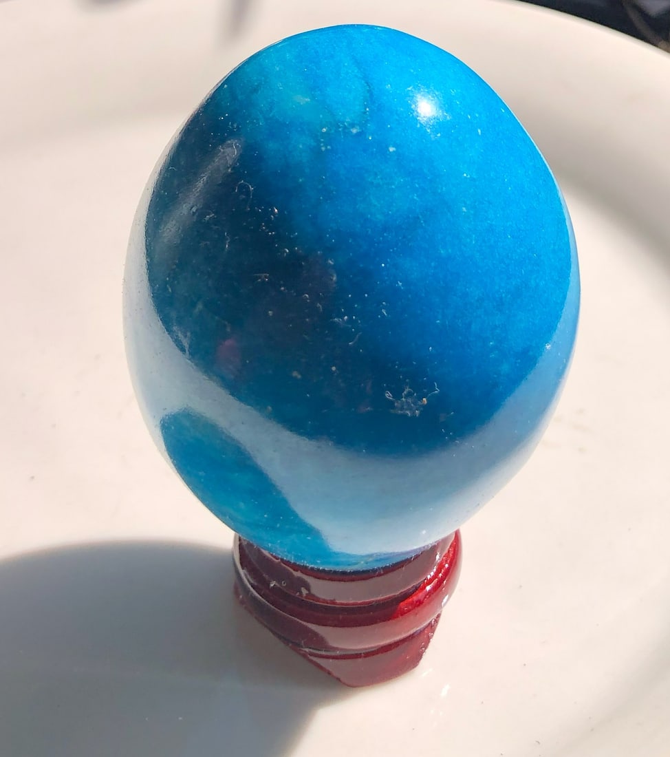 Vintage Stone Egg Display (1 of 3)