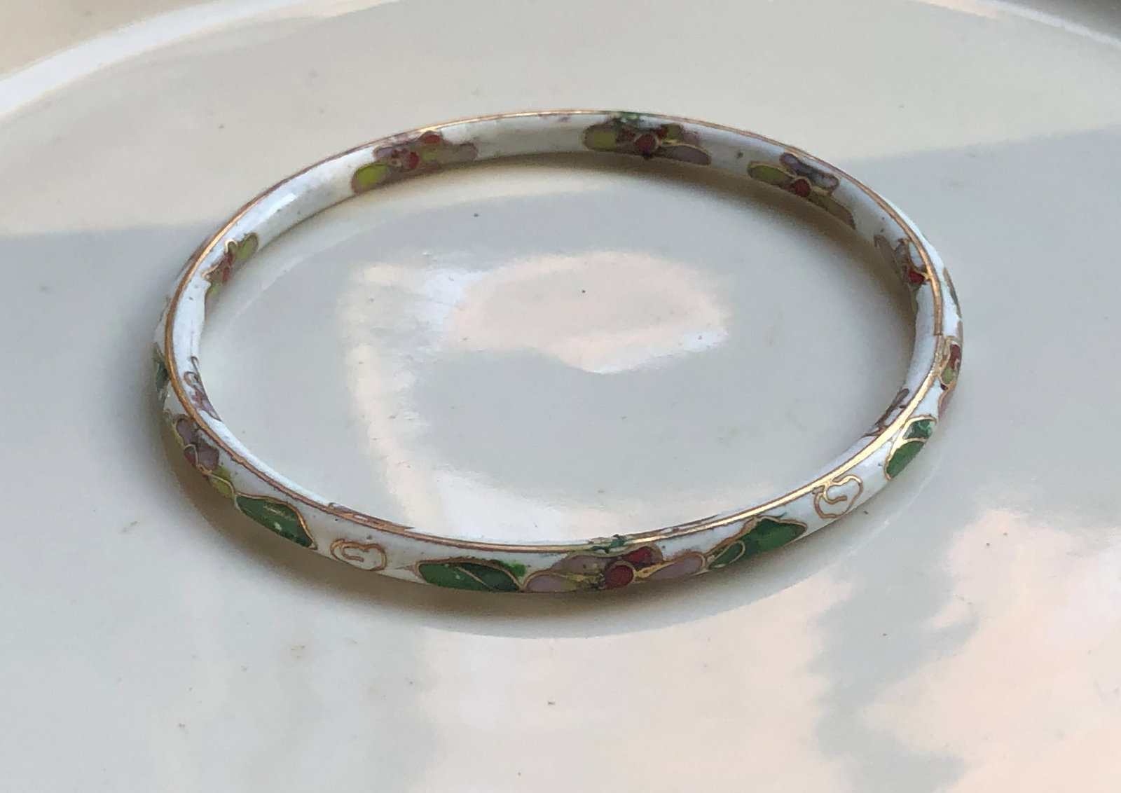 Vintage Cloisonne Bracelet (1 of 2)