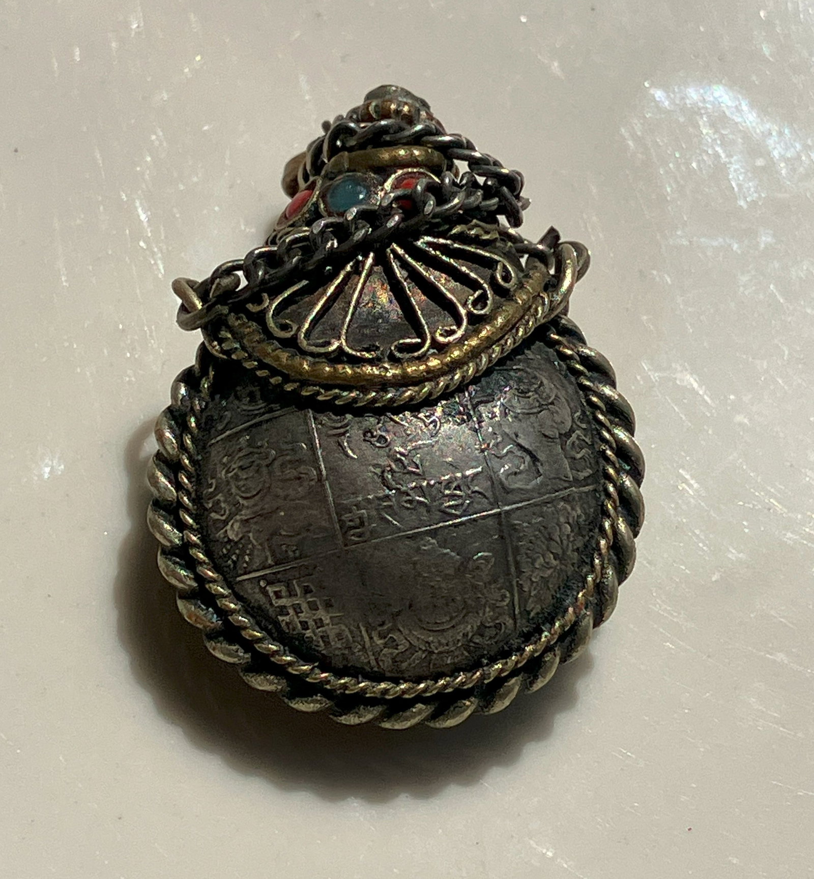 Antique Tibet Pendant (1 of 5)