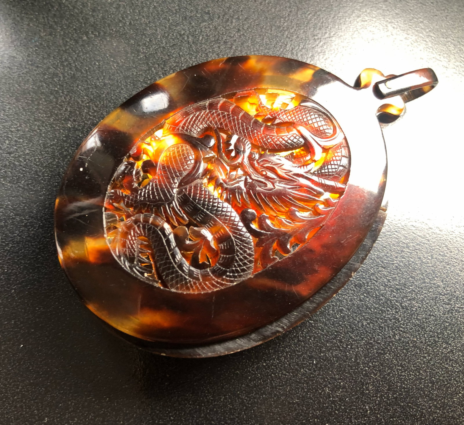 Antique Dragon Mirror (1 of 3)