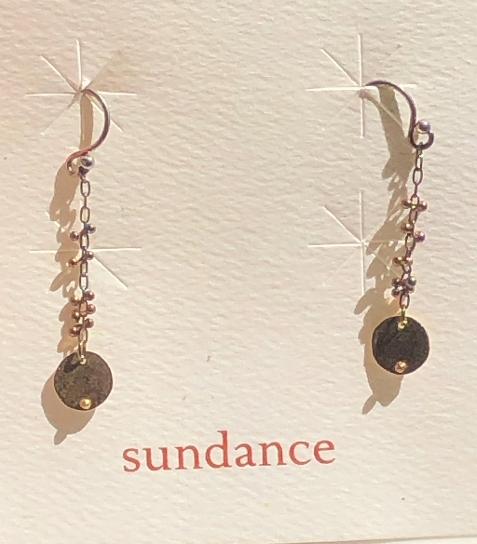 Pair of Silver Earrings: Pair of Silver Earrings