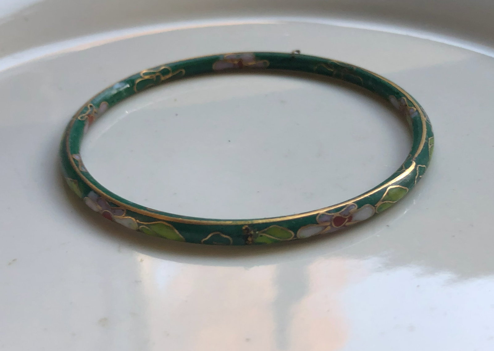 Vintage Cloisonne Bracelet: Vintage Cloisonne Bracelet
