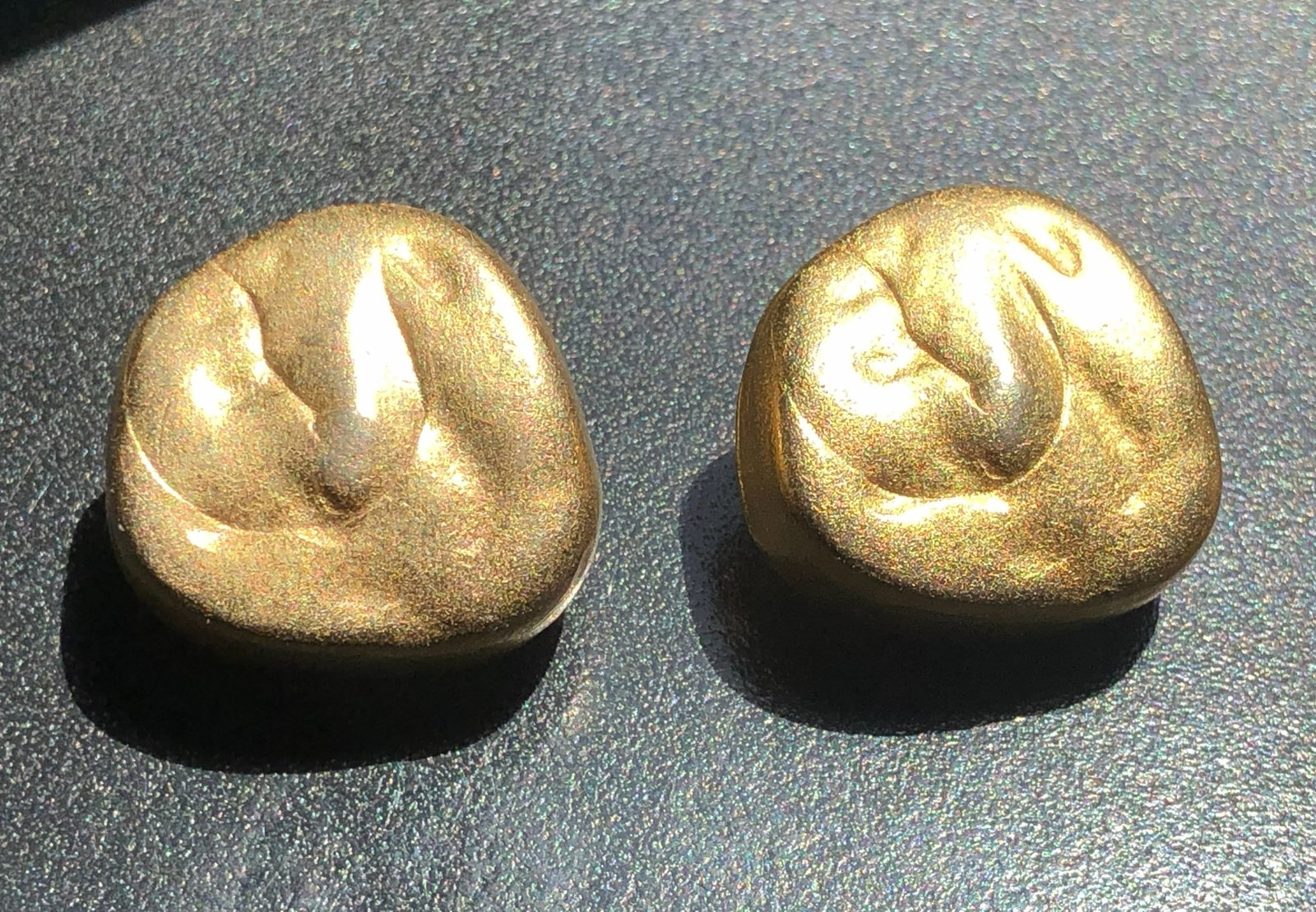 Pair of Gold Filled Earrings: Pair of Gold Filled Earrings