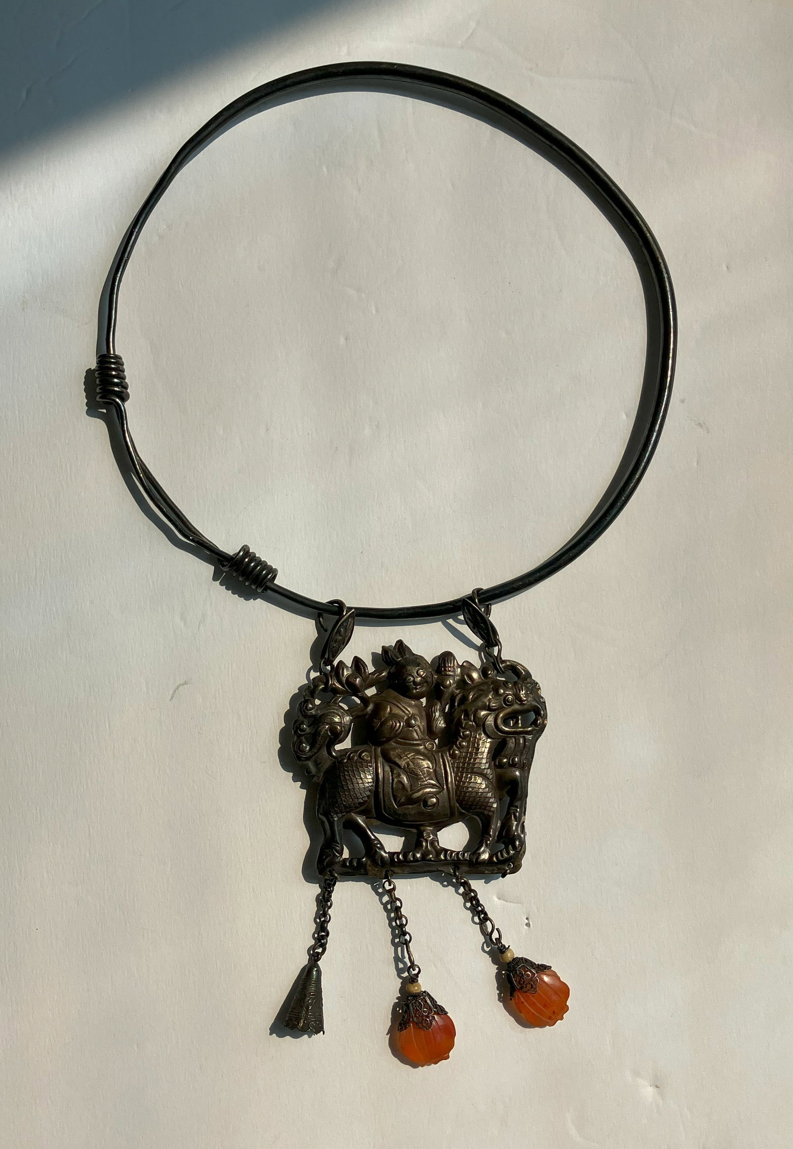 Antique Chinese Baby Lock: Antique Chinese Baby Lock, weight 147.4g