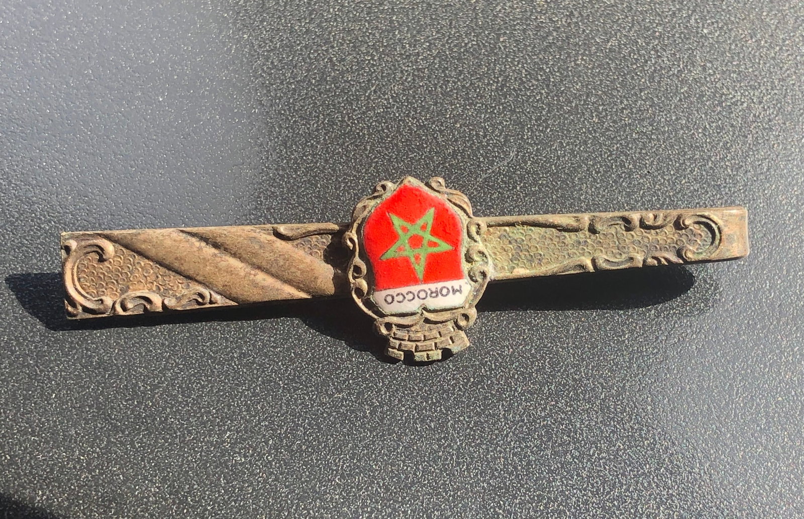 Vintage Morocco tie clasp (1 of 4)