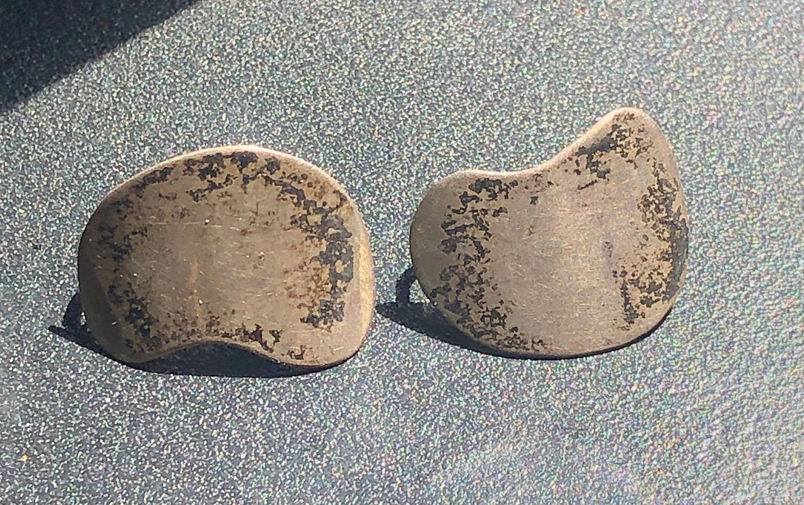 Pair of Silver Earrings: Pair of Silver Earrings