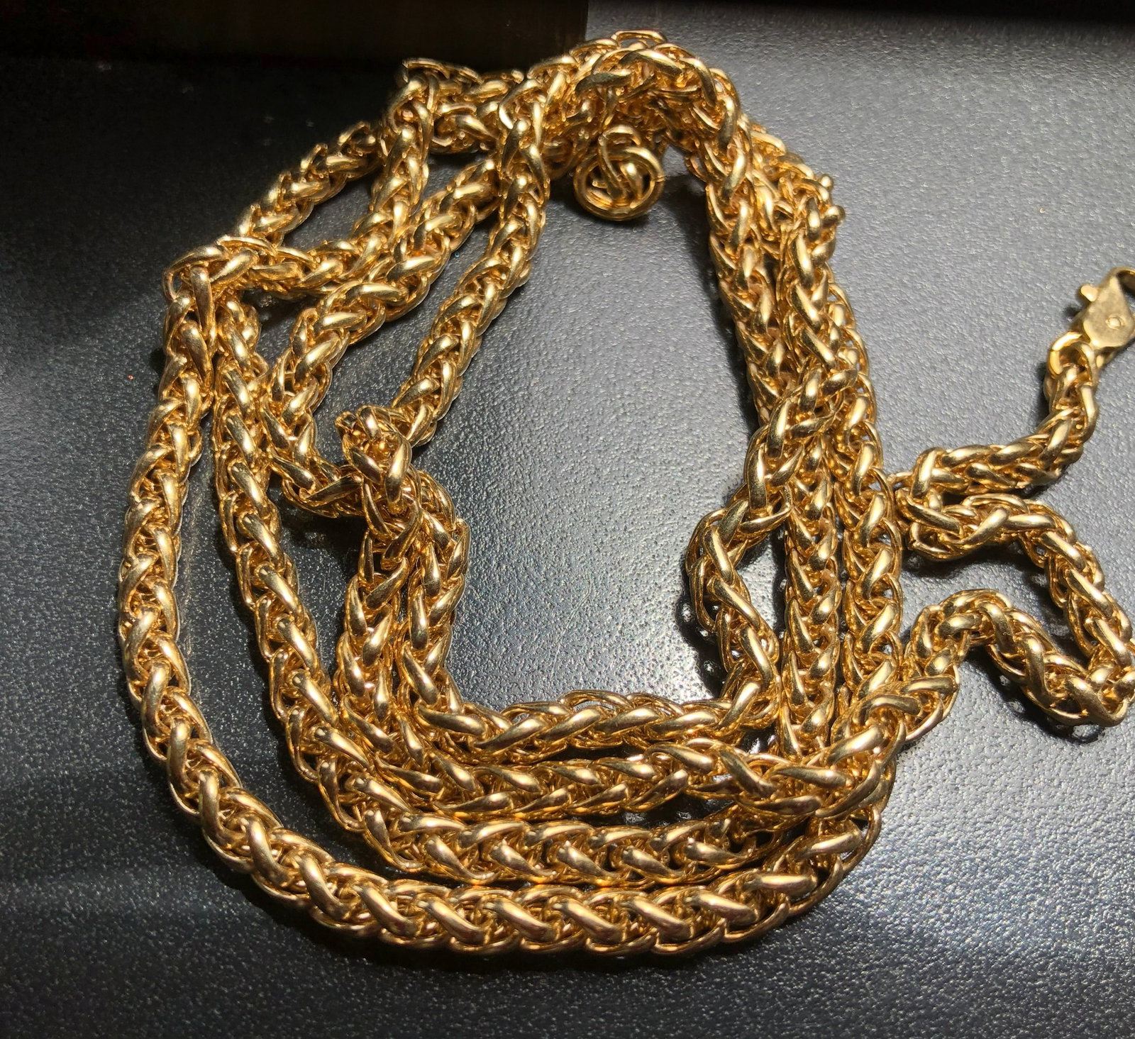 Vintage Gold Filled Necklace: Vintage Gold Filled Necklace, weight 36g