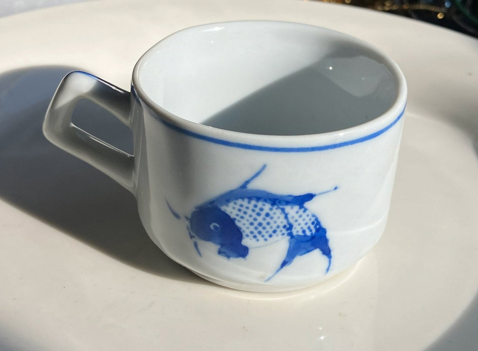 Vintage Fish Cup: Vintage Fish Cup, Size: 2"