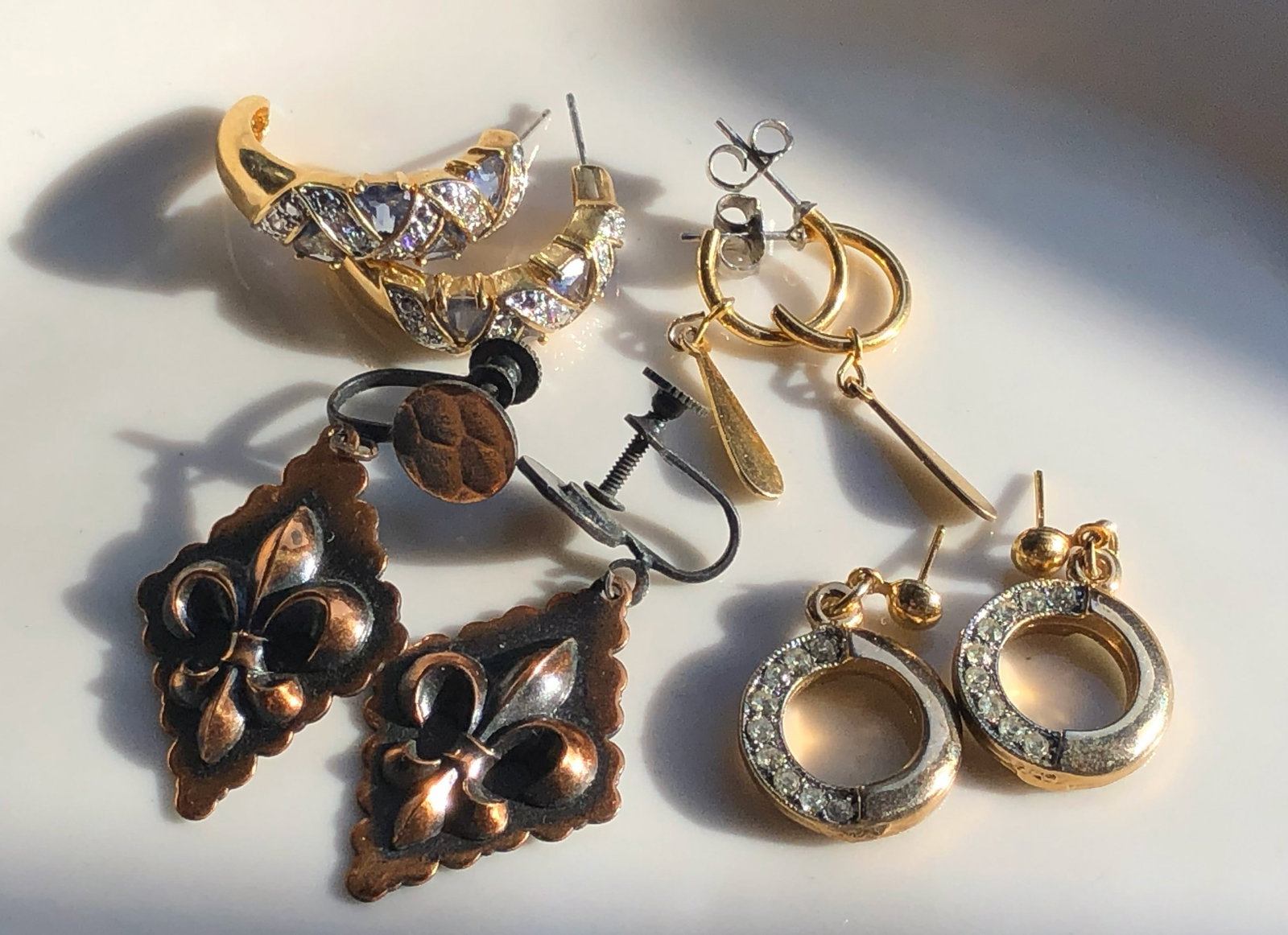 Group of Earrings: Group of Earrings