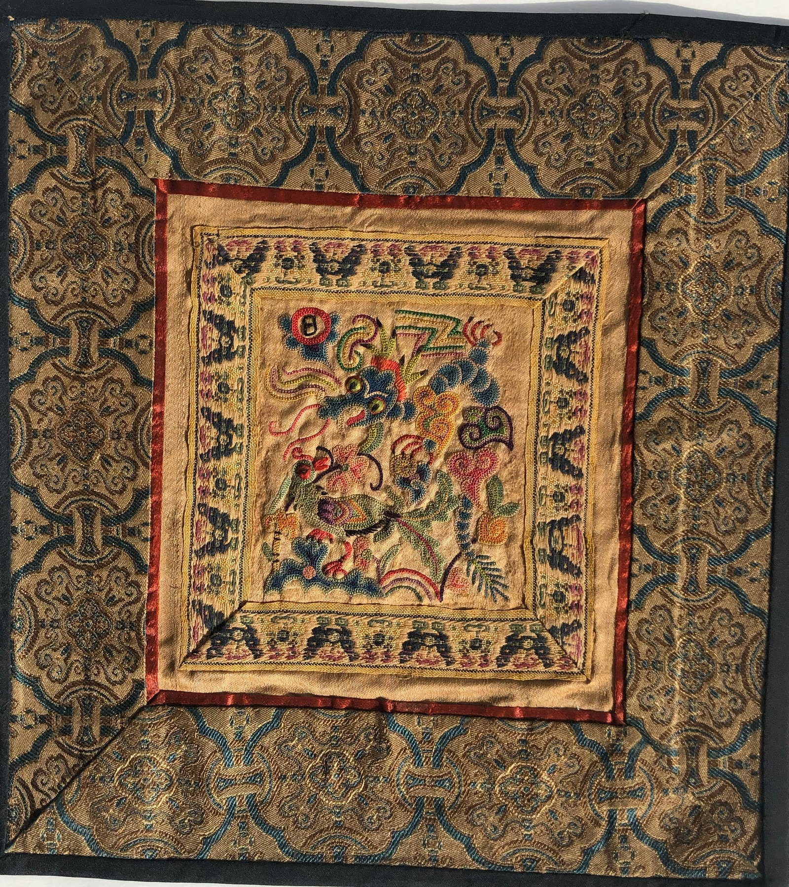 Vintage Embroidery Panel (1 of 2)