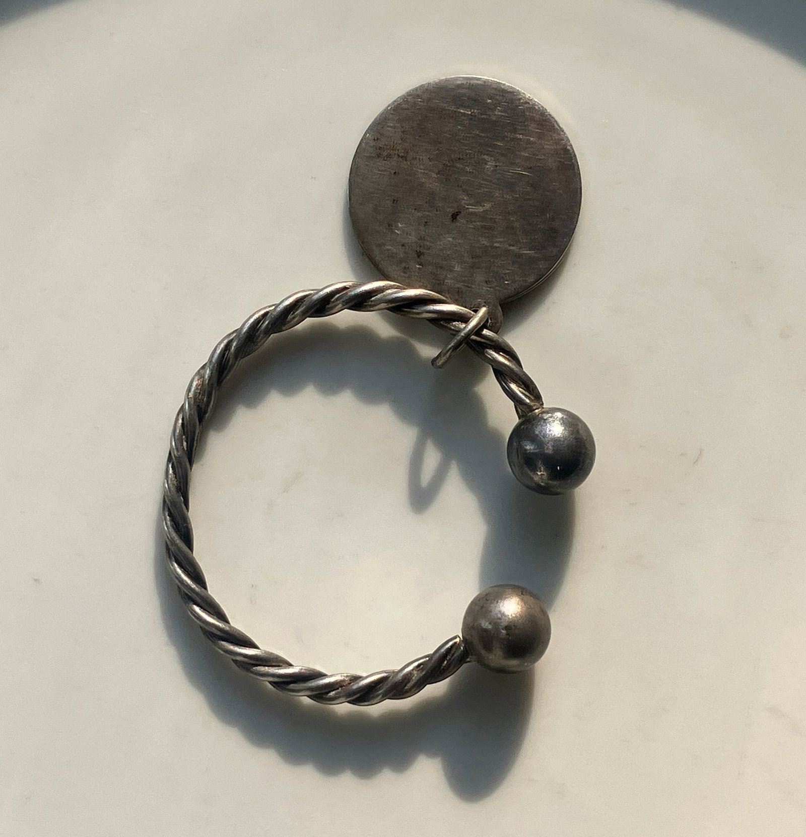 Vintage Silver Baby Bracelet (1 of 3)
