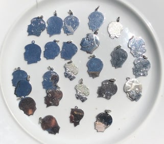 Group of Silver Pendant