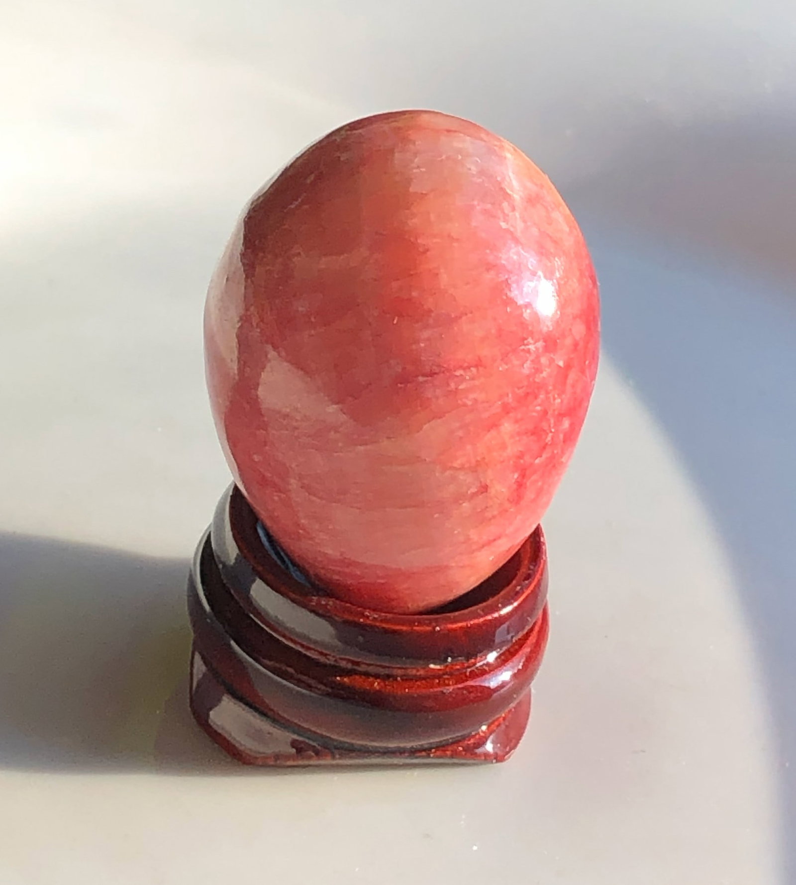 Vintage Stone Egg Display: Vintage Stone Egg Display, Size: 1.75"