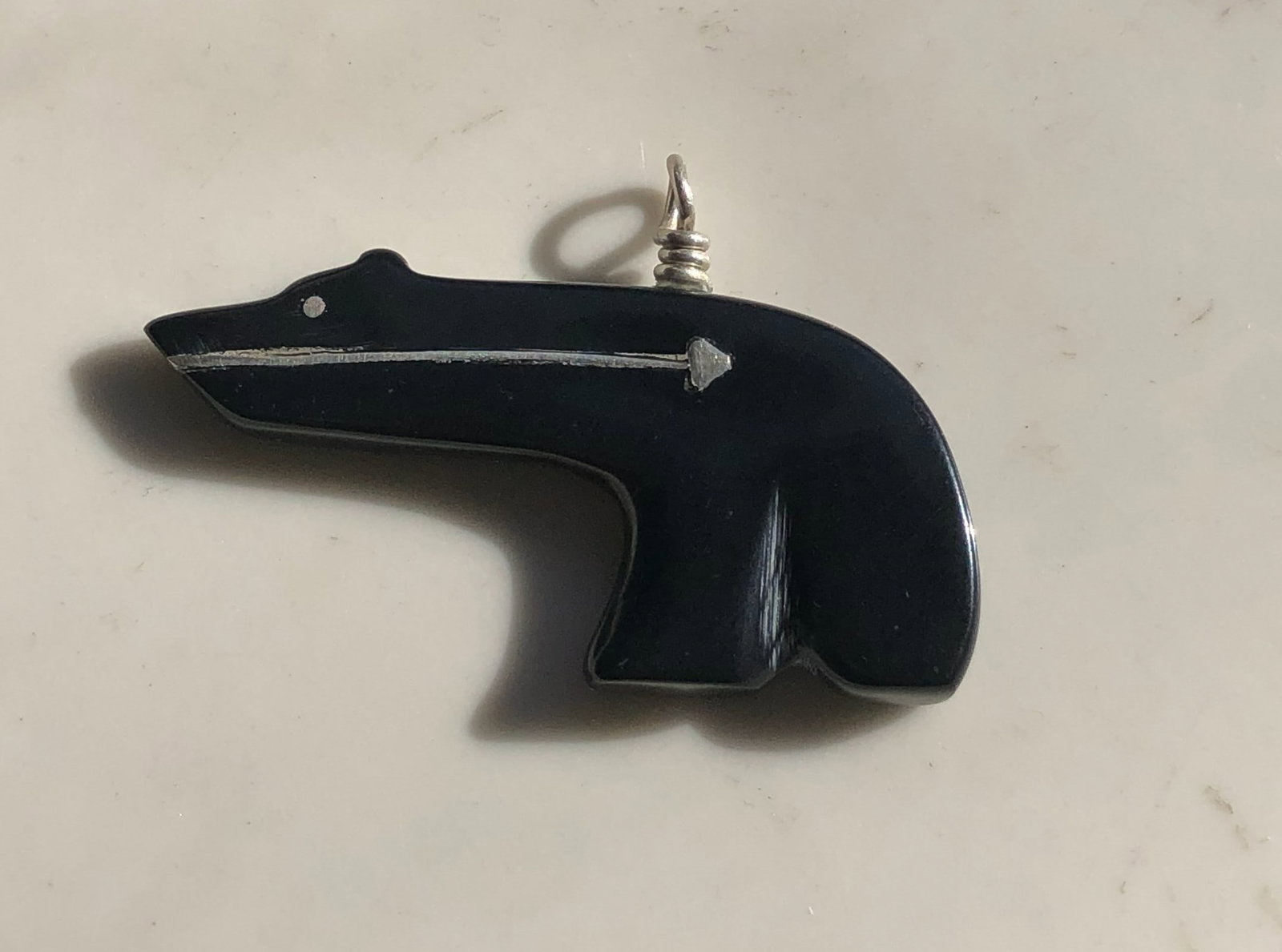 Vintage Bear Pendant: Vintage Bear Pendant, Size:2"