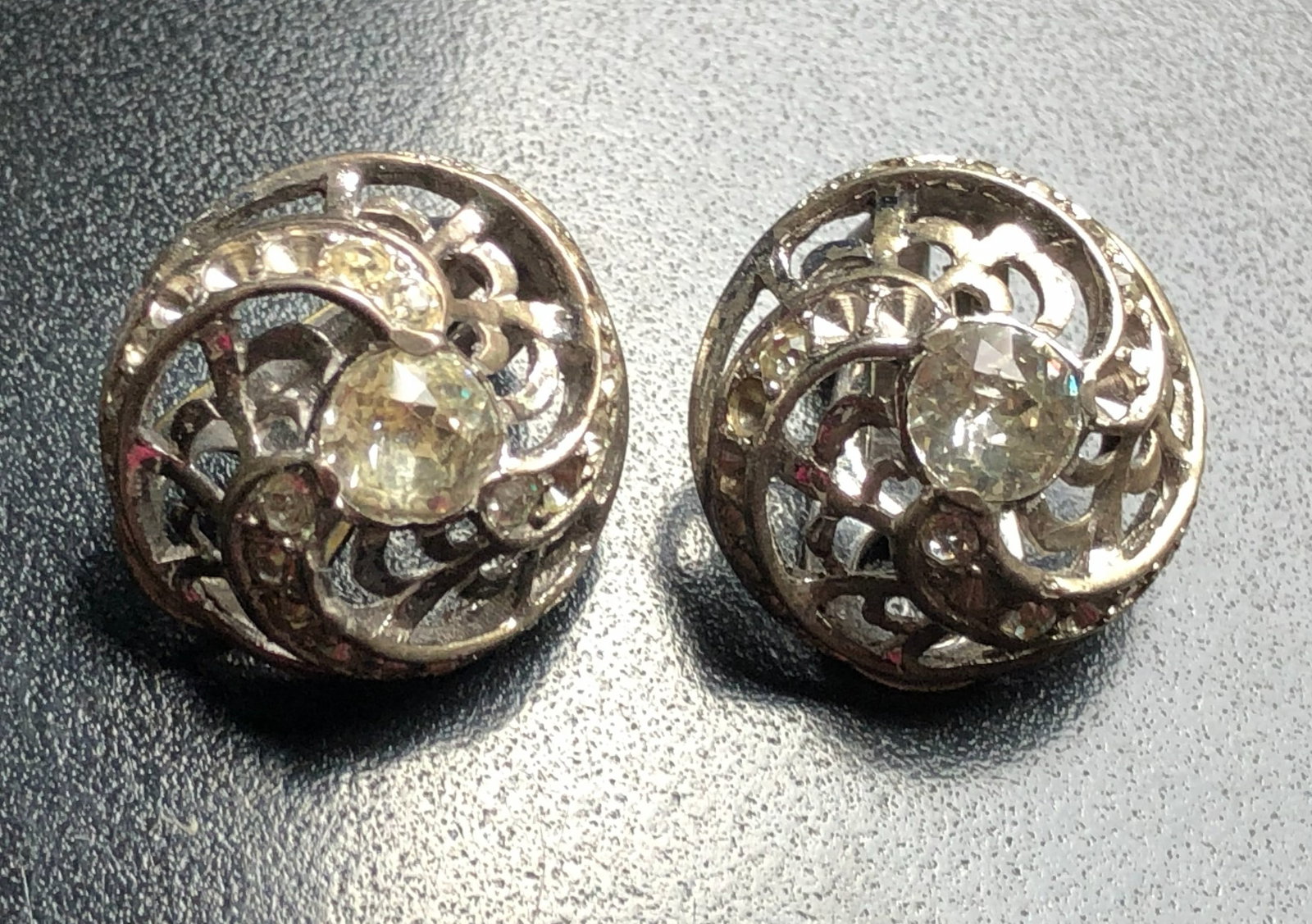 Pair of Silver Earrings (1 of 2)