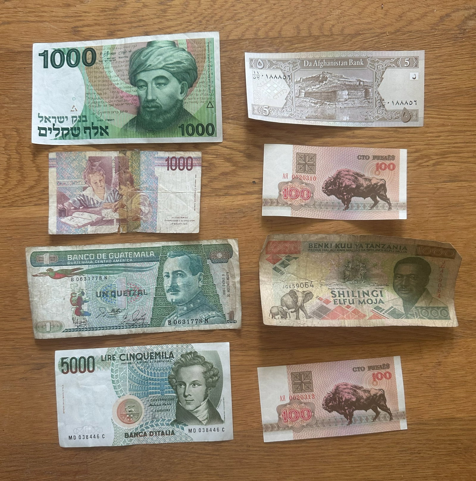 Collection of International Currencies: Collection of International Currencies