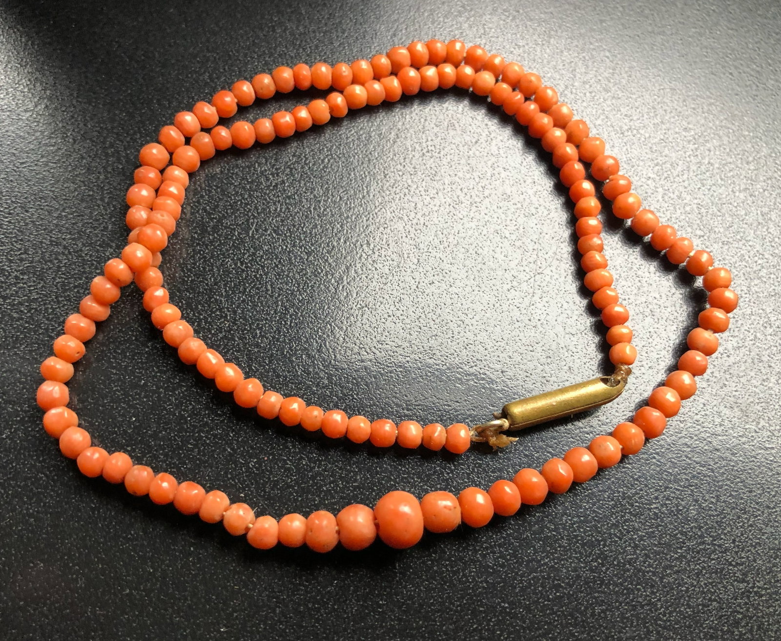 Antique Coral Necklace (1 of 3)