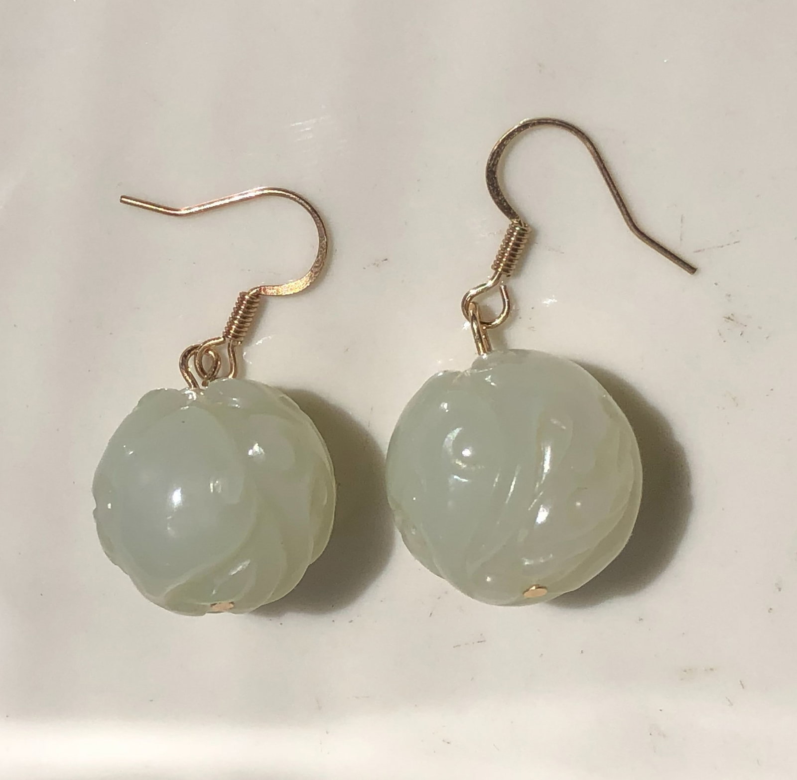 Pair of Jade Earrings (1 of 3)