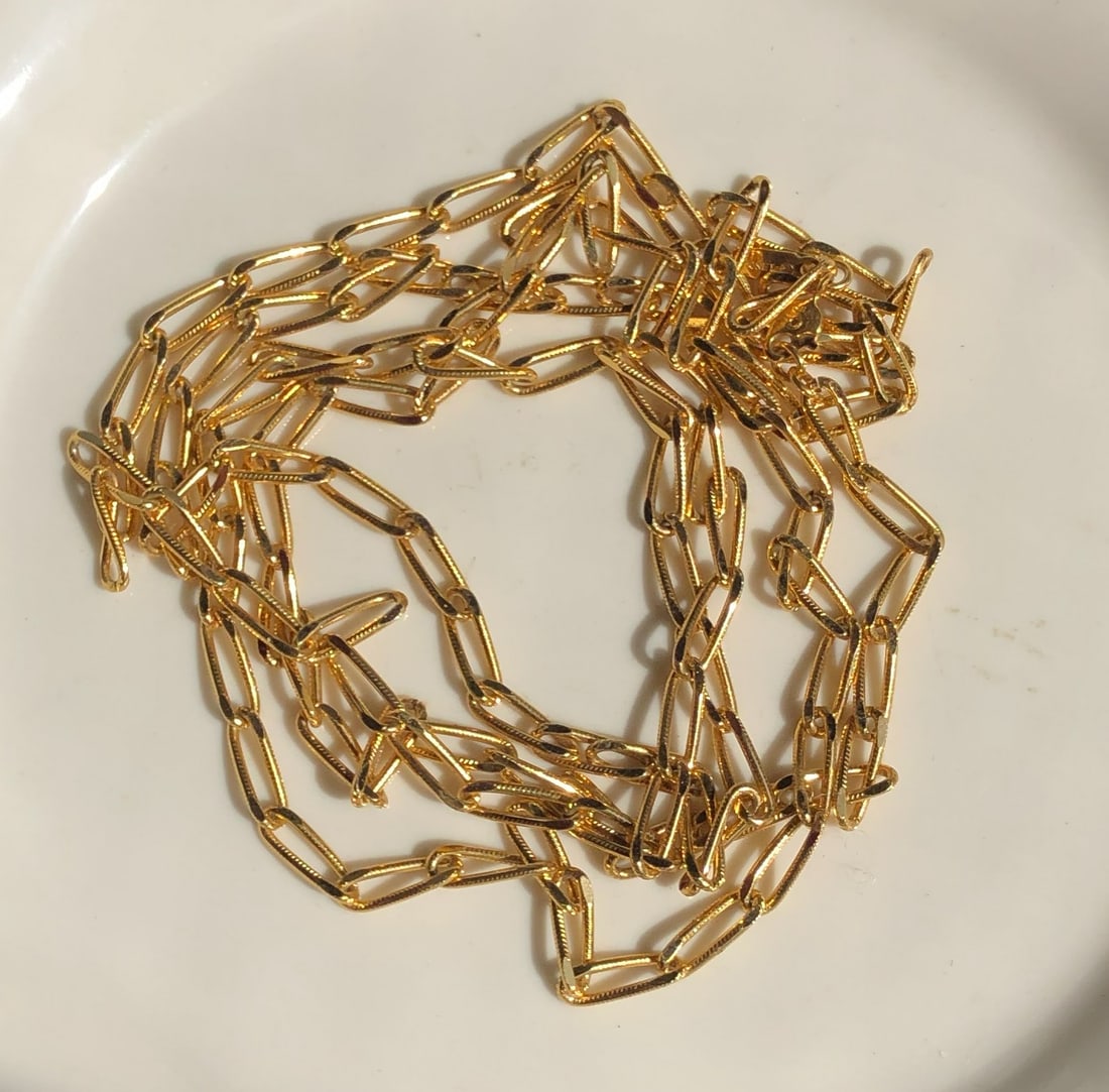 Vintage gold filled Necklace: Vintage gold filled Necklace, weight 50g