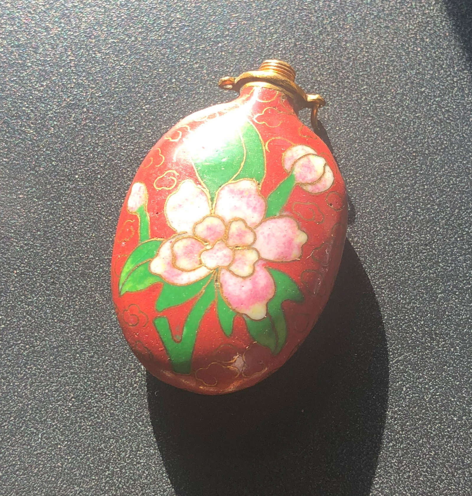 Antique Cloisonne Bottle (1 of 3)