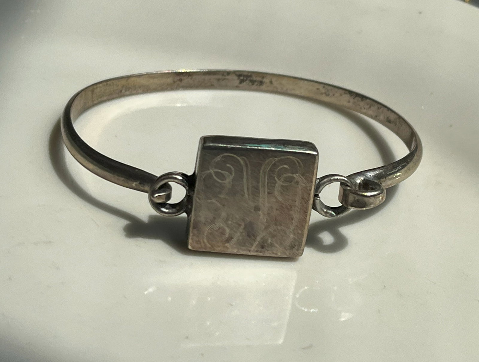 Vintage silver Bracelet: Vintage silver Bracelet, weight 17.4g