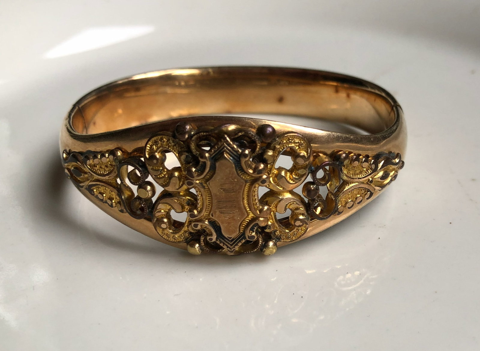 Antique Gold filled Bracelet (1 of 5)