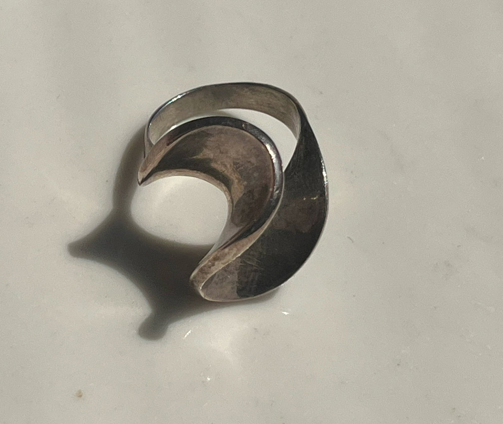 Vintage Silver ring - 3