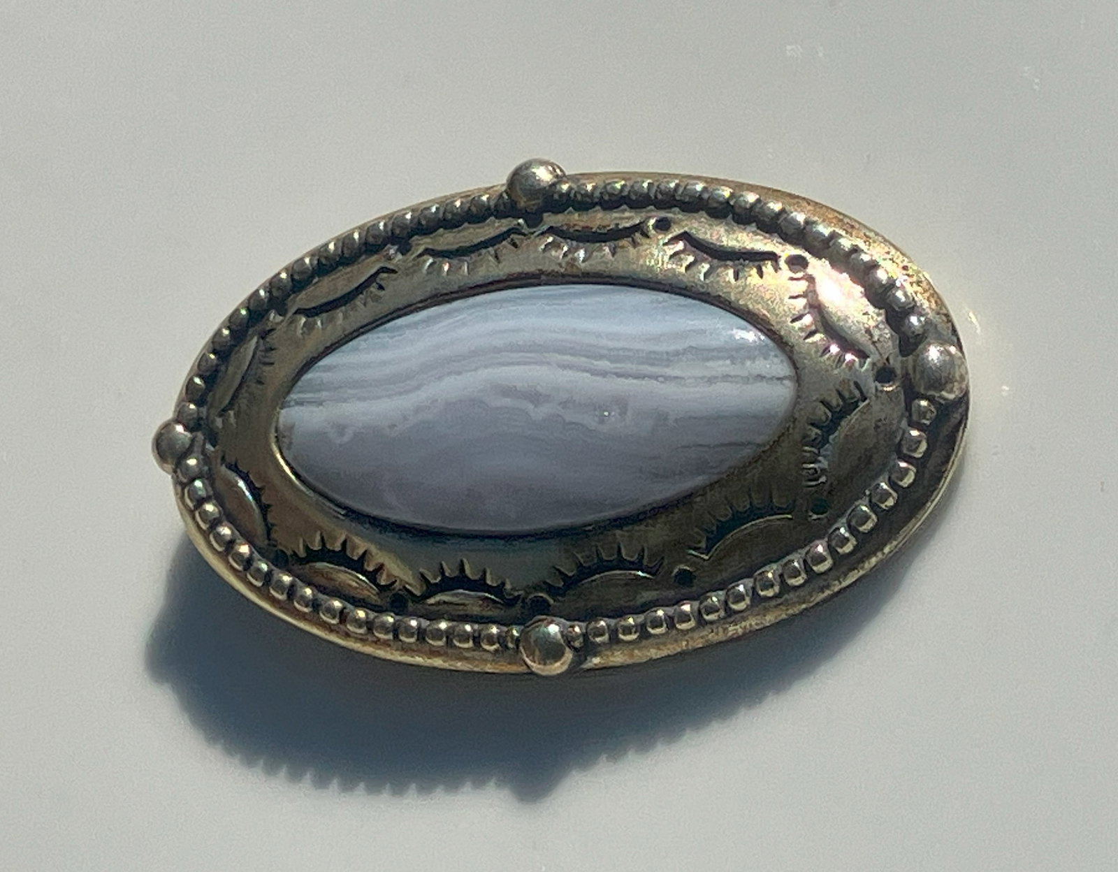 Vintage Silver Brooch Pin: Vintage Silver Brooch Pin, weight 25.1g