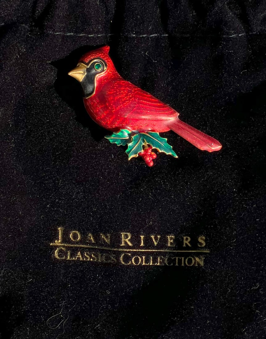 Joan Rivers Brooch Pin: Joan Rivers Brooch Pin