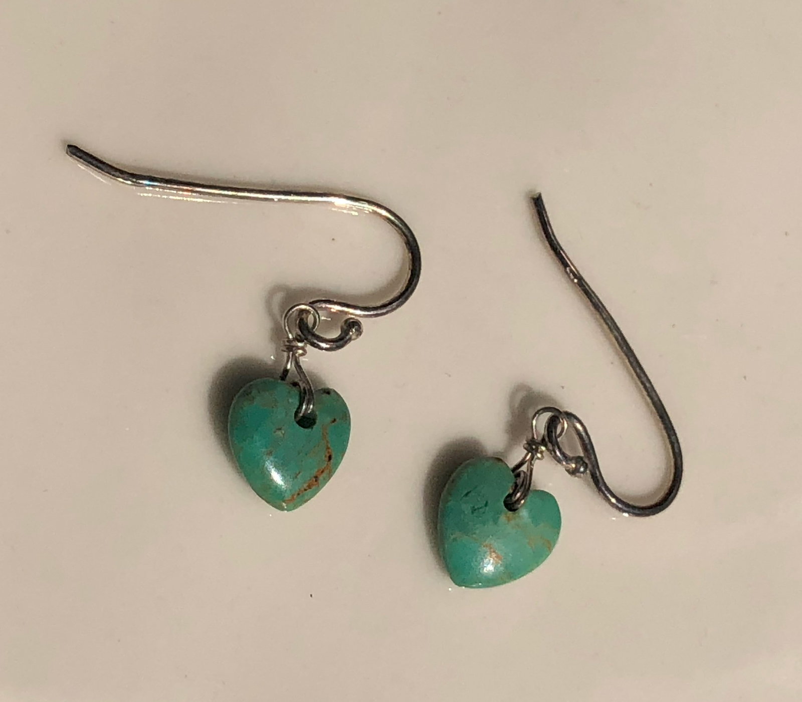 Pair of Silver Earrings: Pair of Silver Earrings