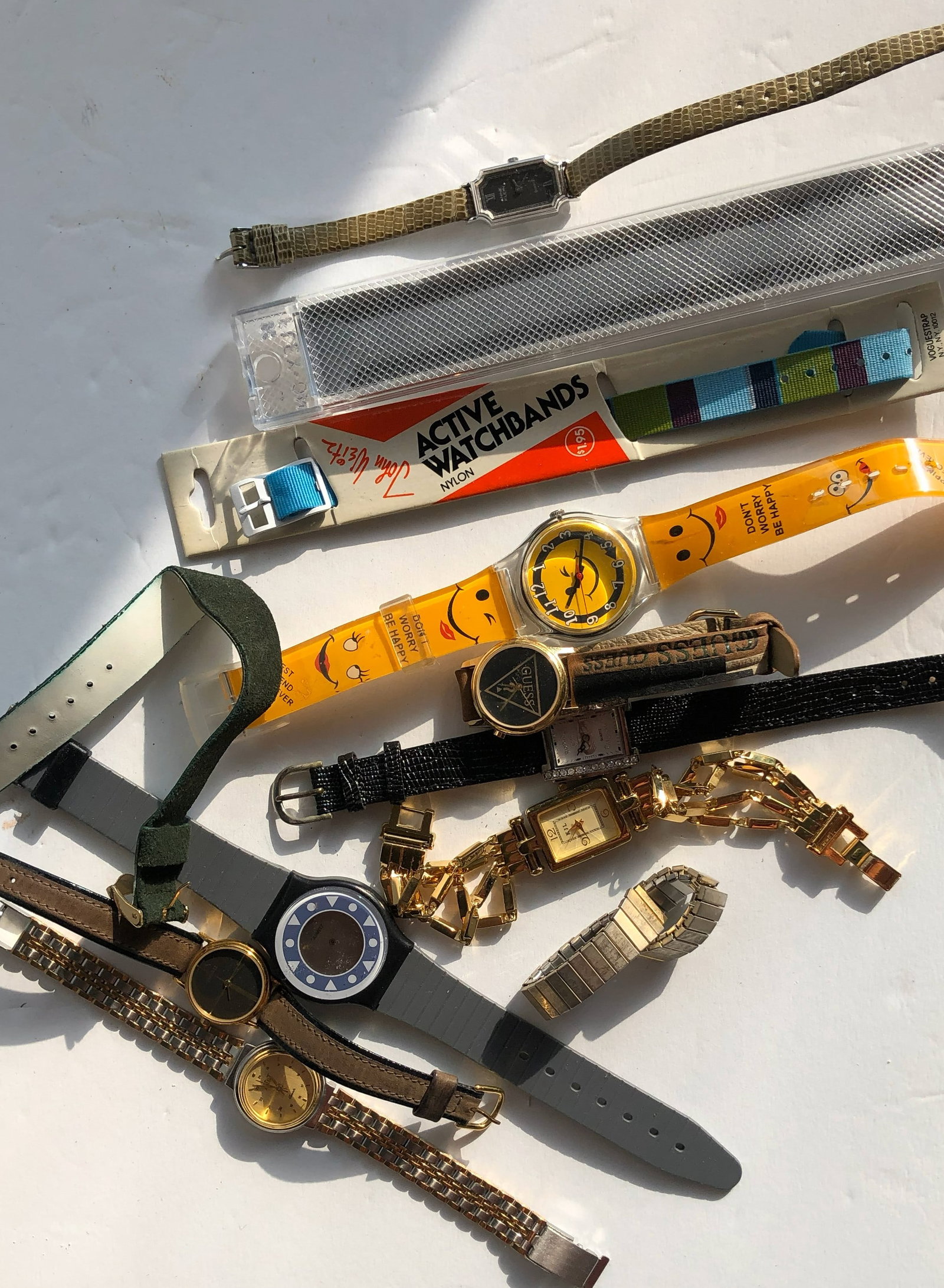 Group of belts and watches (1 of 3)