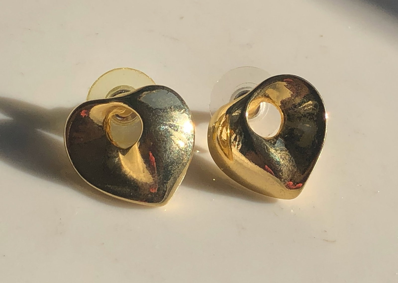 Pair of Gold Filled Earrings: Pair of Gold Filled Earrings