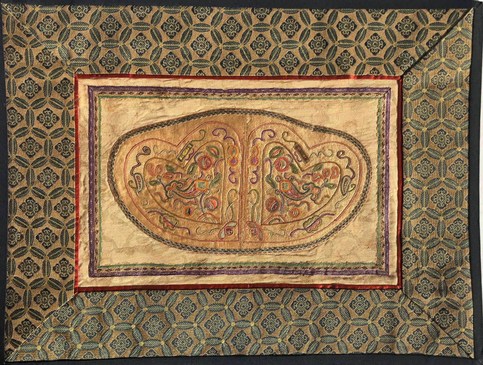 Vintage Embroidery Panel - 2