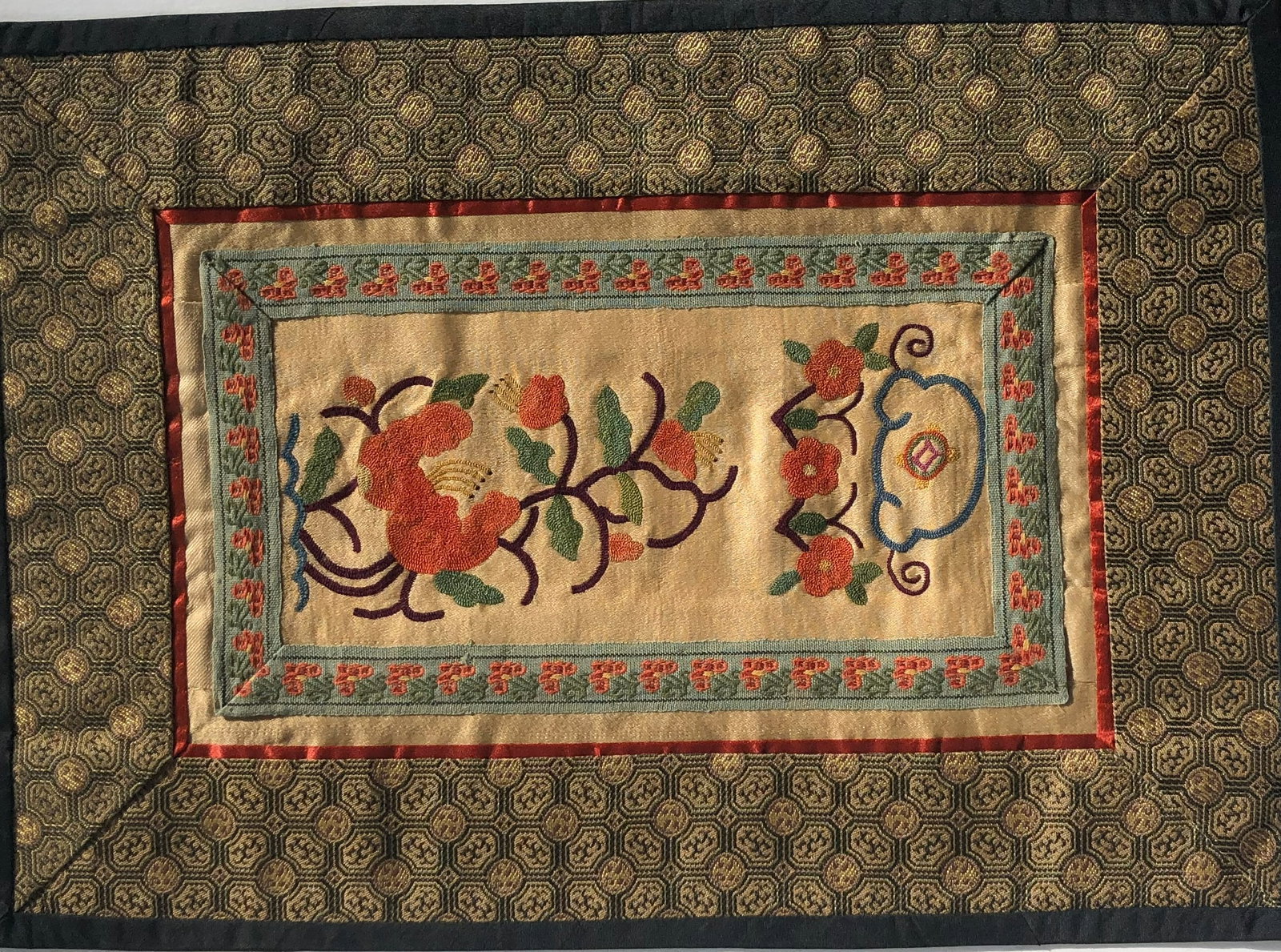 Vintage Embroidery Panel: Vintage Embroidery Panel