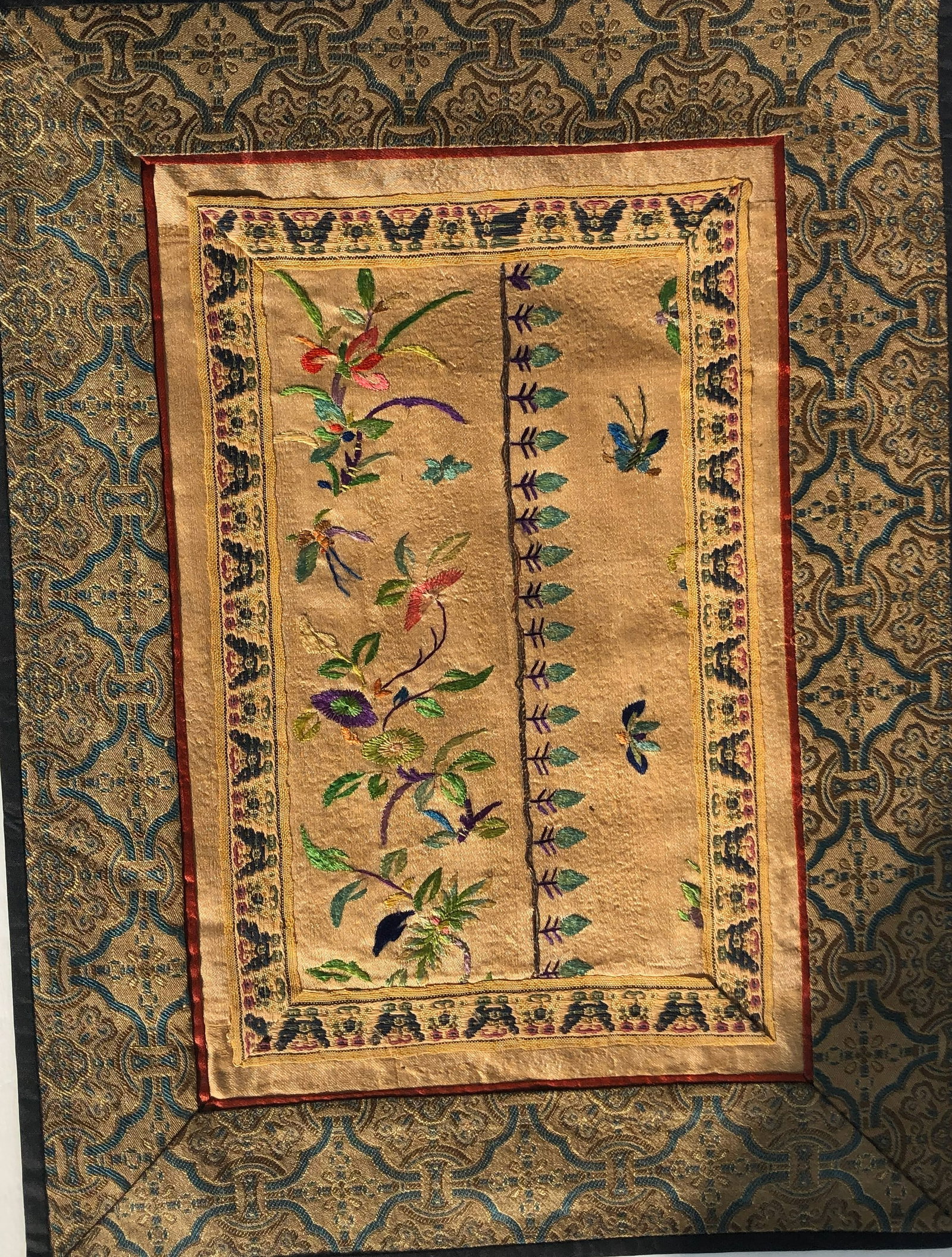 Vintage Embroidery Panel - 2