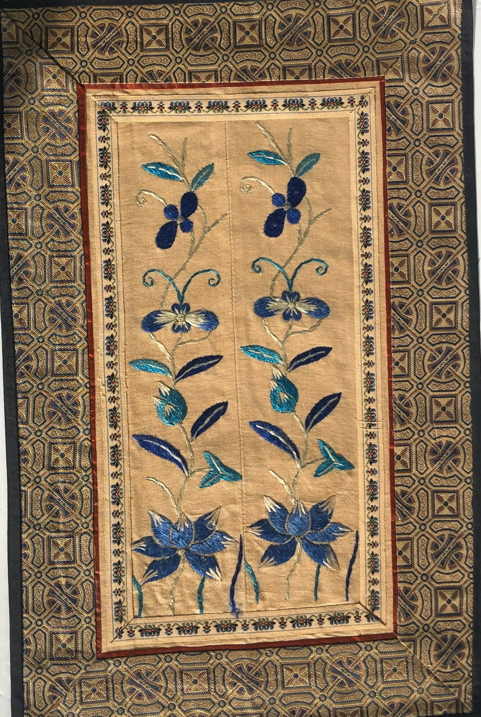 Vintage Embroidery Panel - 2