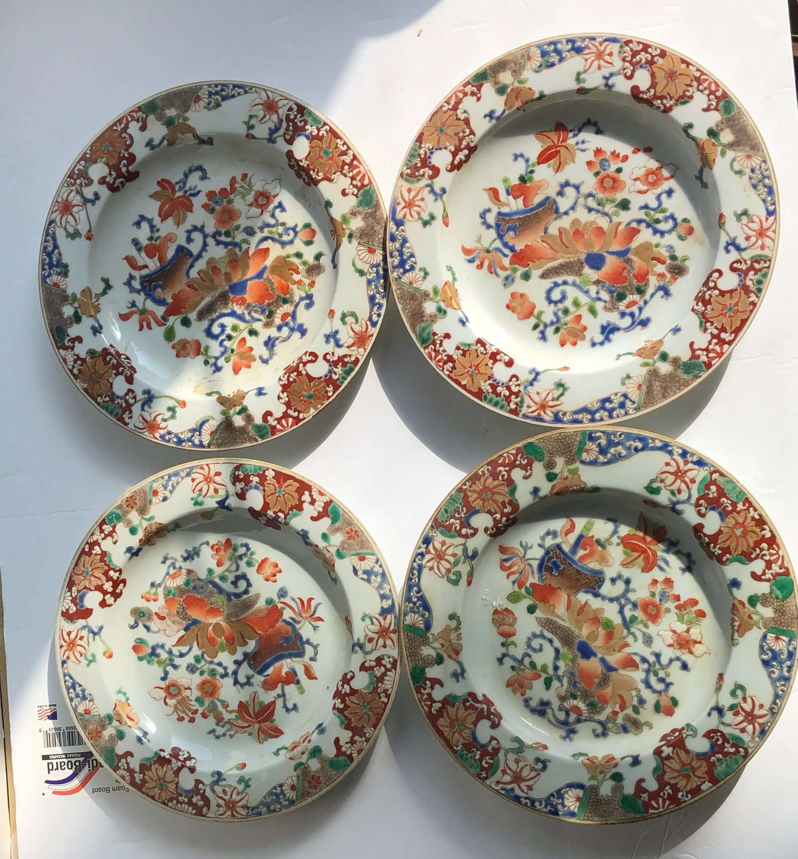 Four Antique Plates - 3