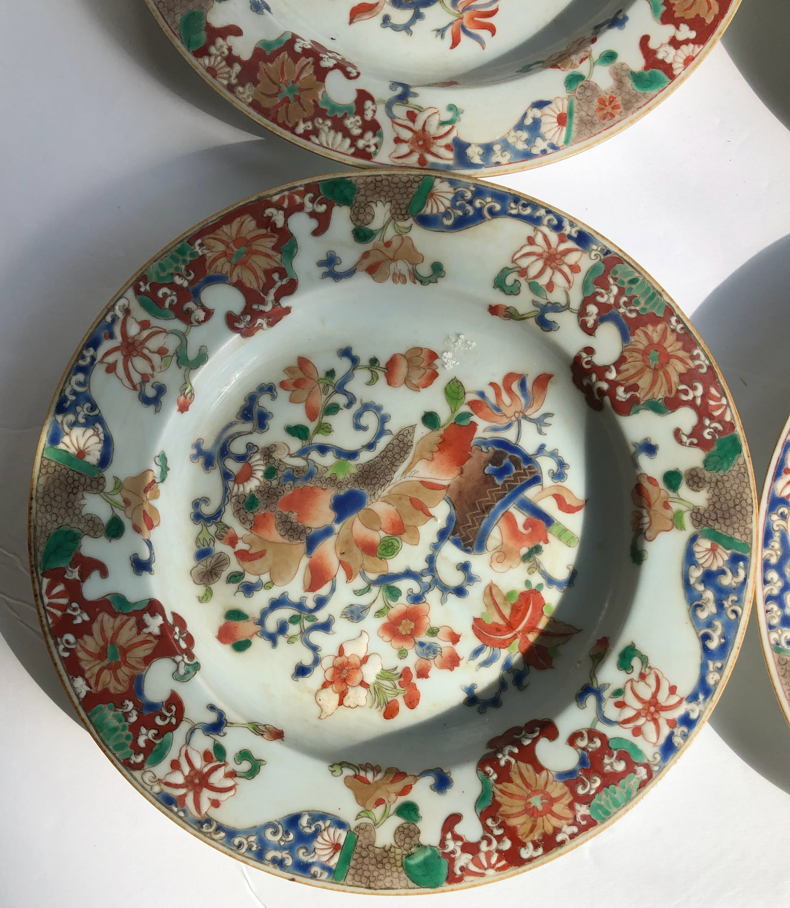 Four Antique Plates - 6