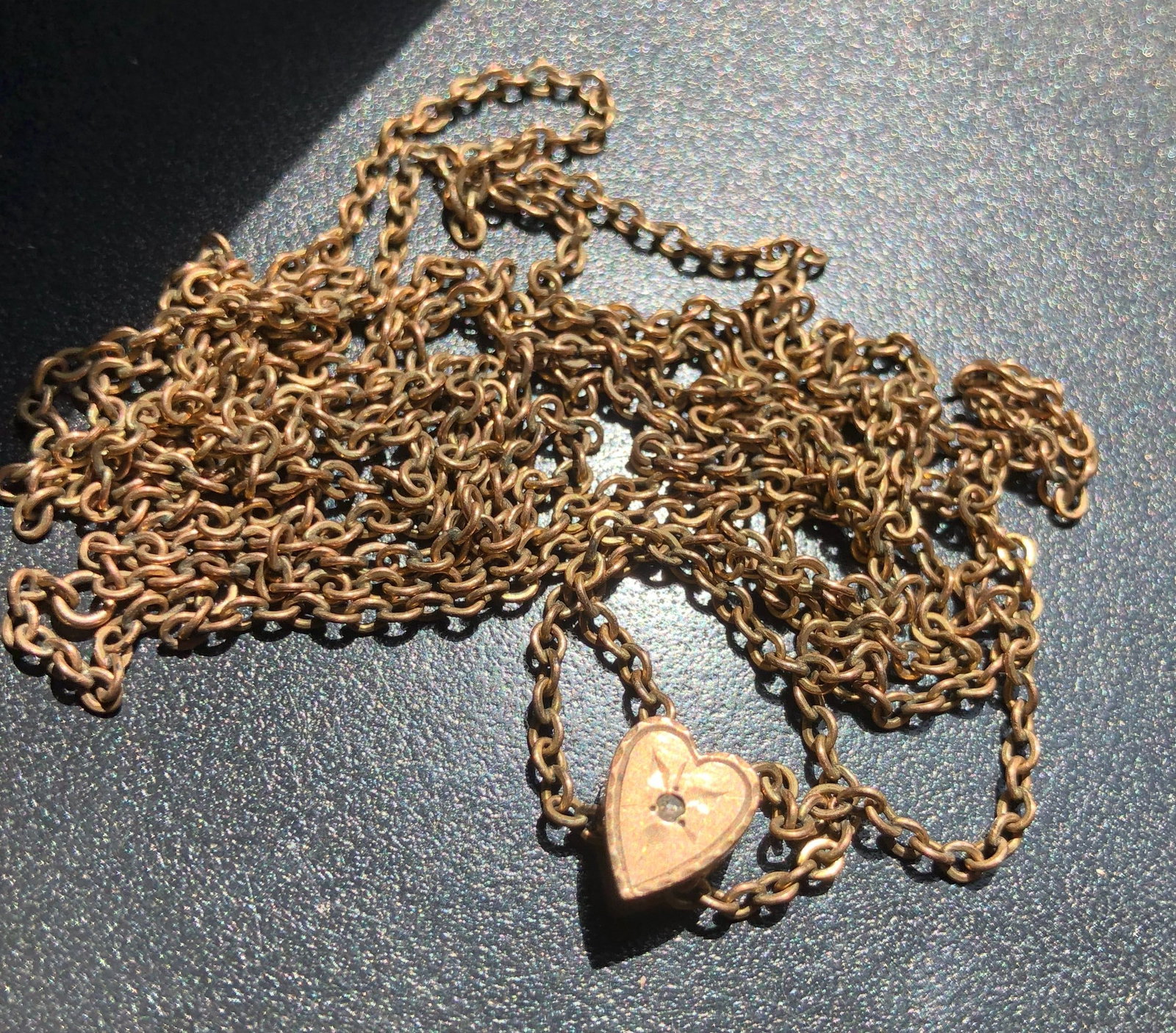 Antique Gold Filled Necklace (1 of 4)