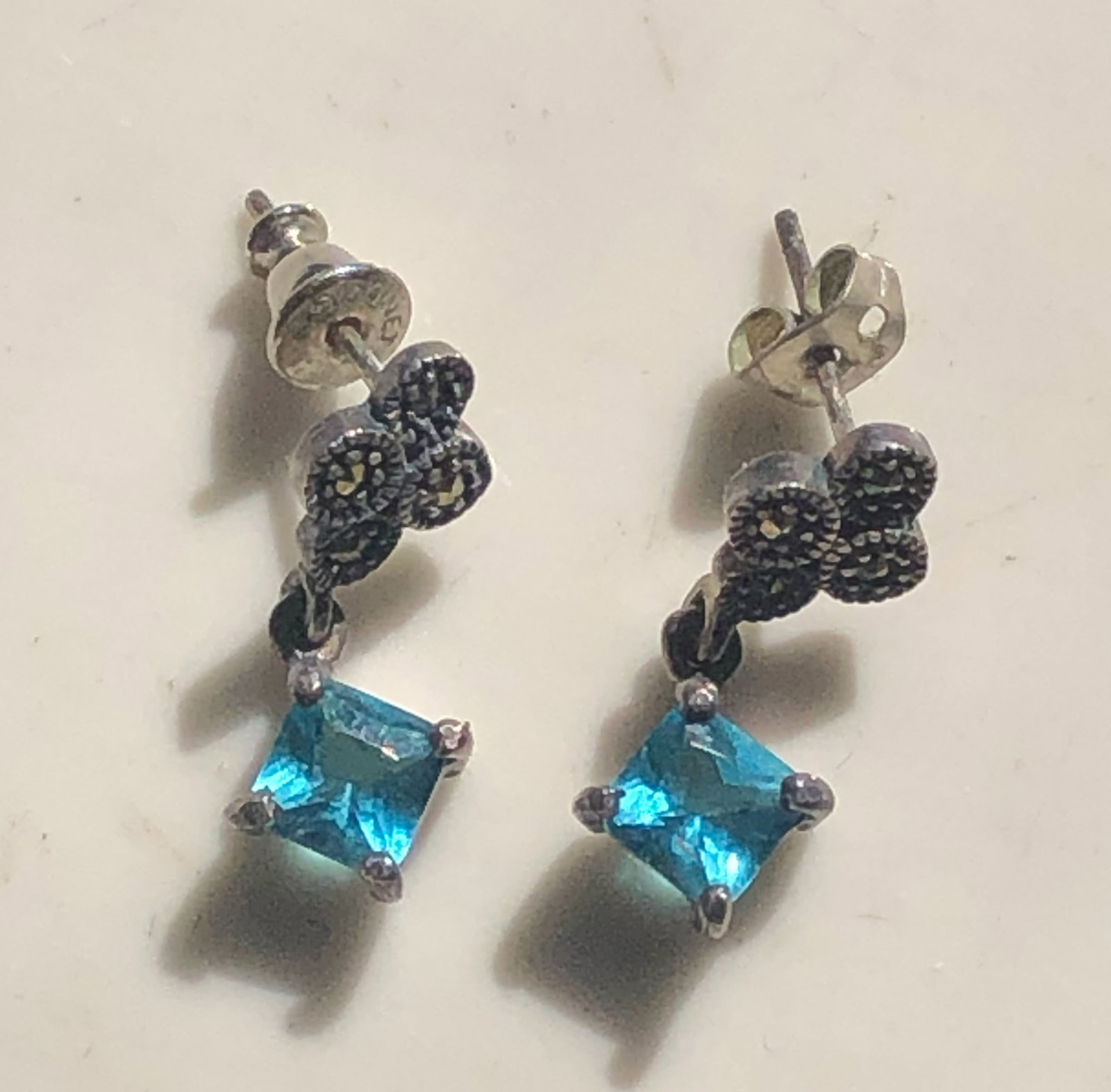 Pair of Silver Earrings (1 of 3)