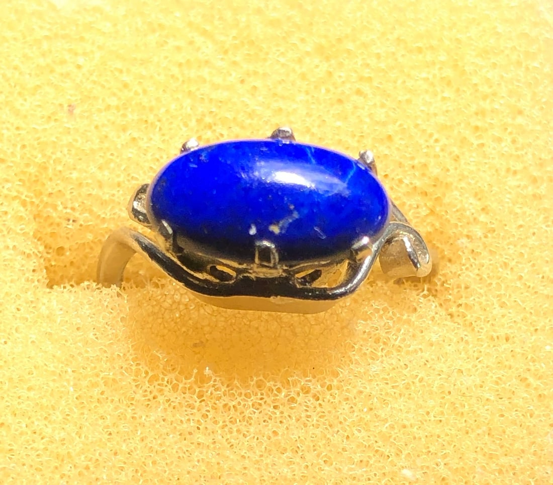 Vintage Lapis Ring: Vintage Lapis Ring, Size 6