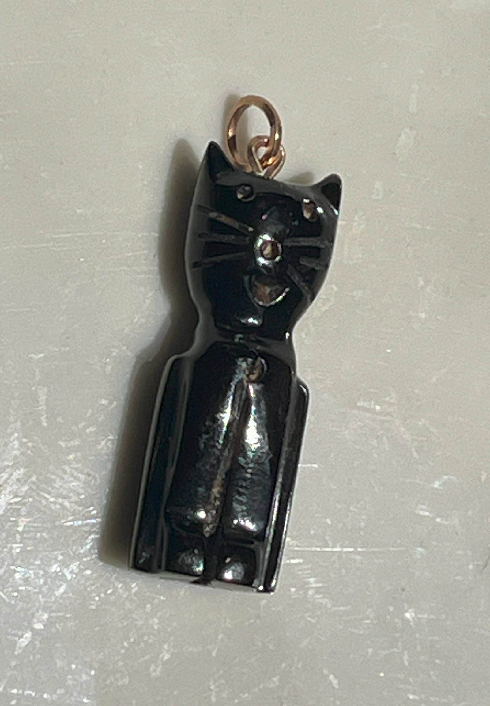 14K Gold Bale Coral Pendant (1 of 1)
