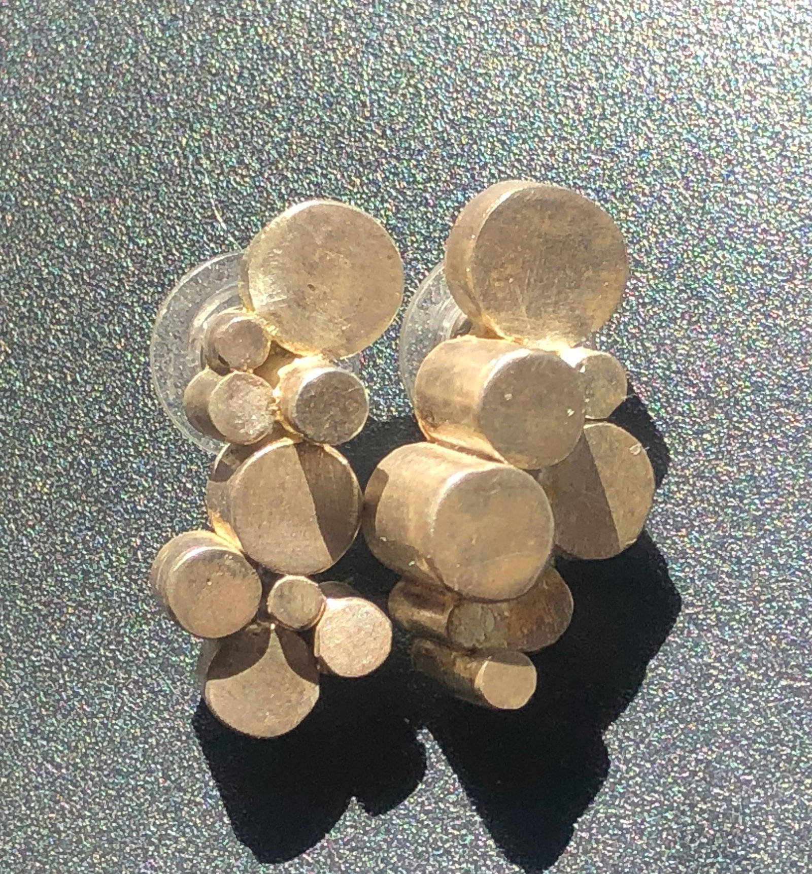 Pair of Silver Earrings: Pair of Silver Earrings