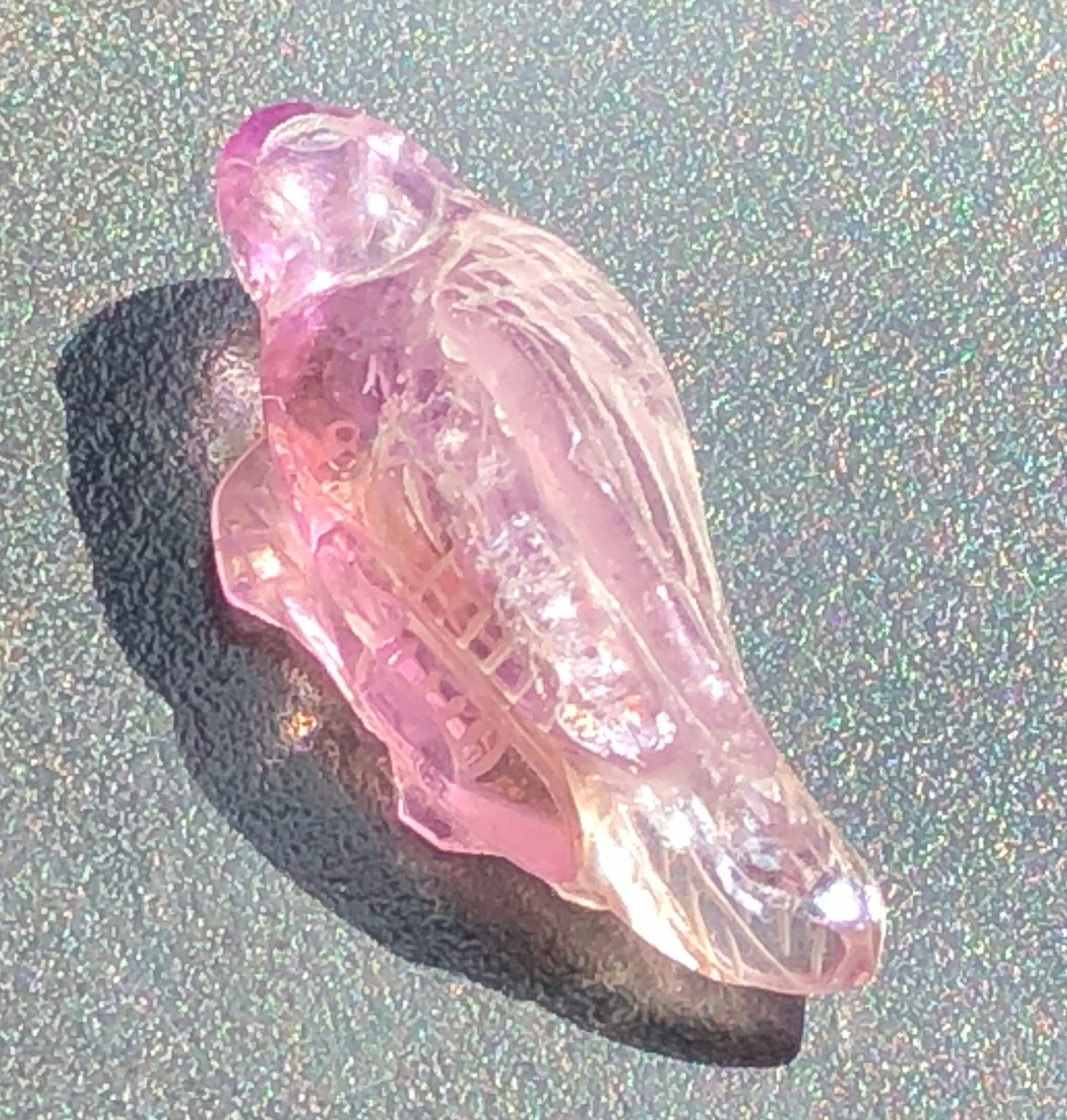 Vintage Ametrine Carving (1 of 3)