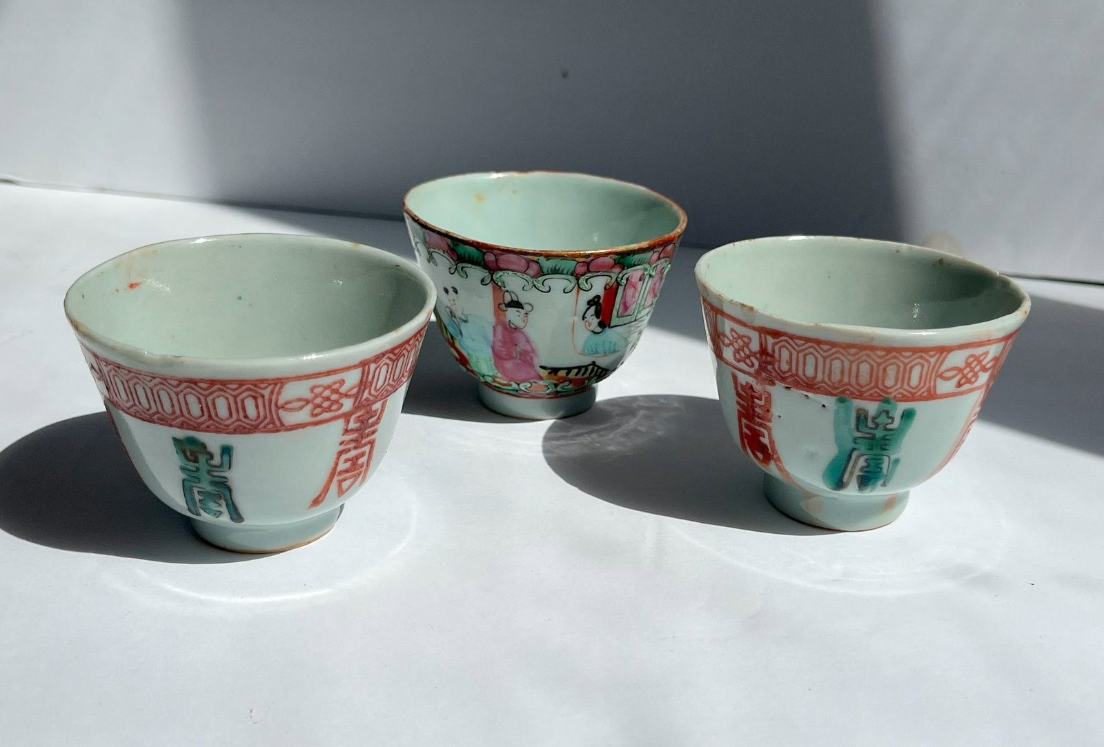 Three Antique Cups: Three Antique Cups