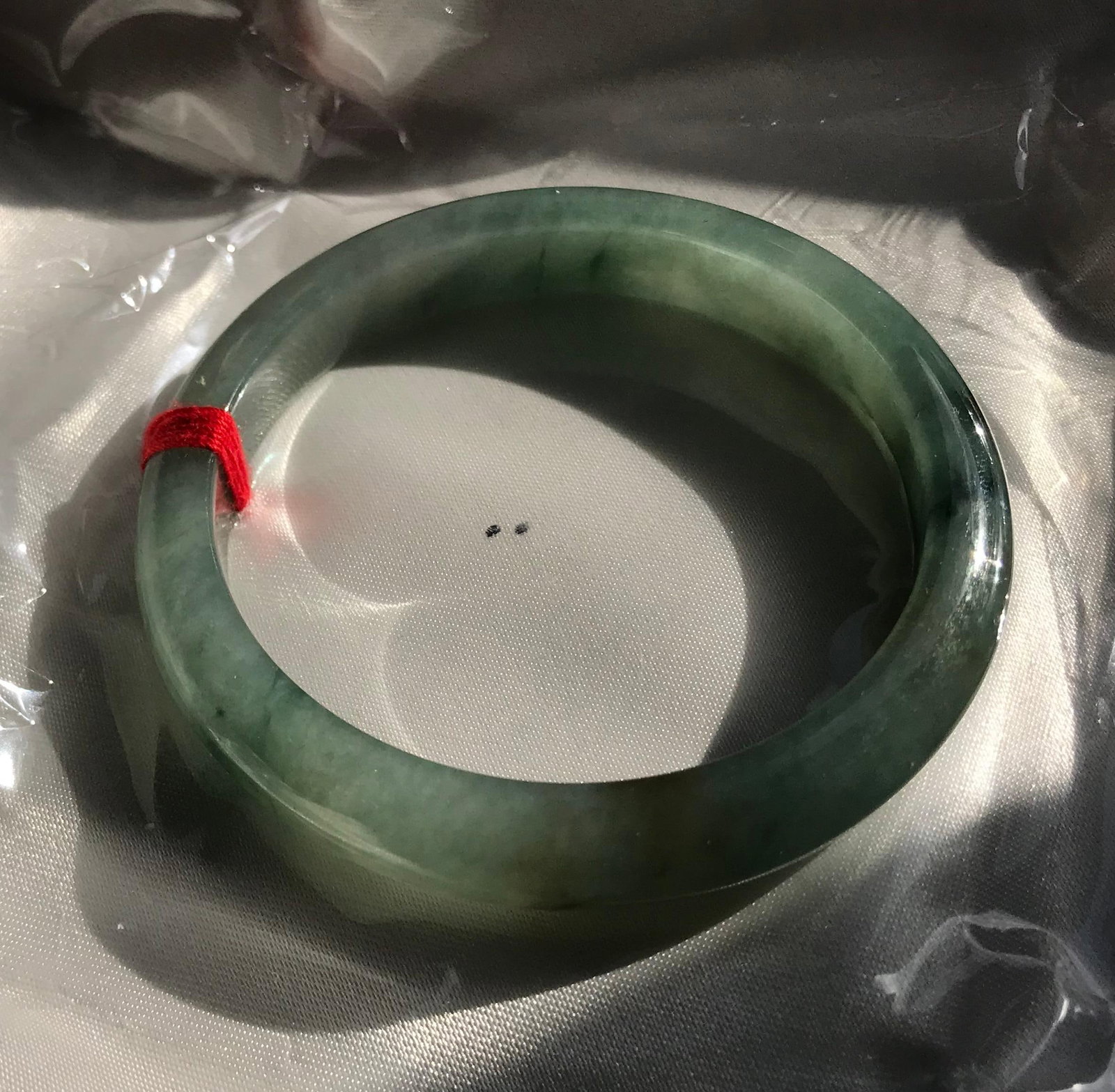 Natural Jadeite Bracelet, Inner diameter: 56mm: Natural Jadeite Bracelet, Inner diameter: 56mm