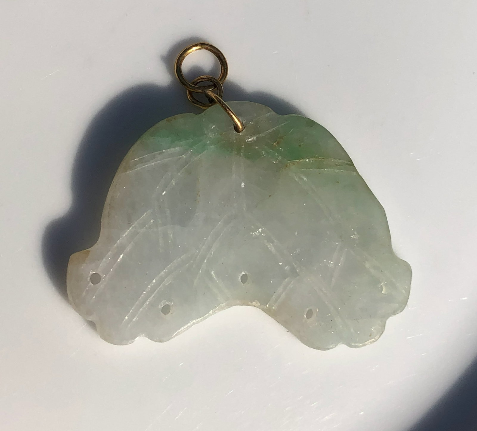 Antique Jadeite Pendant (1 of 4)