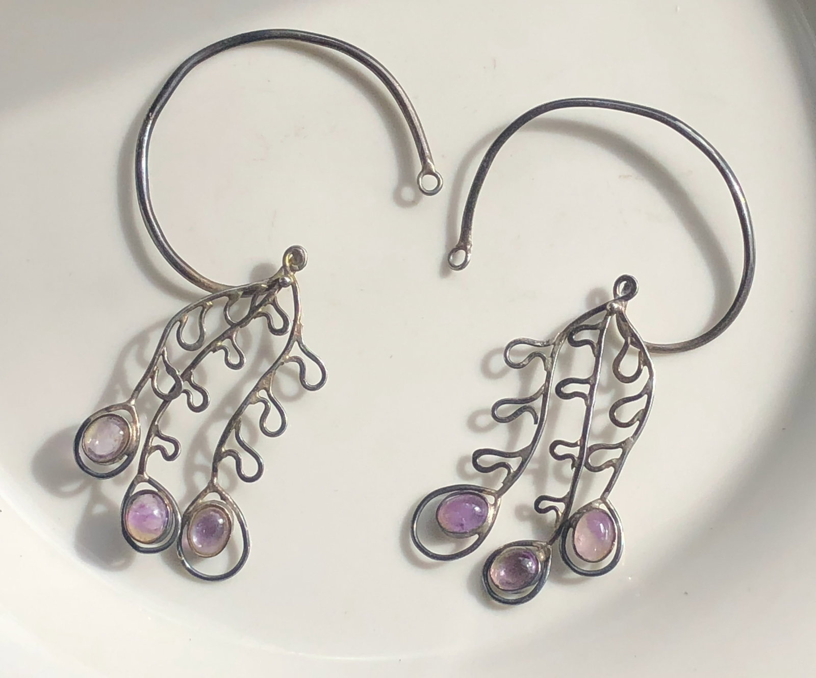 Pair of Silver Earrings (1 of 3)