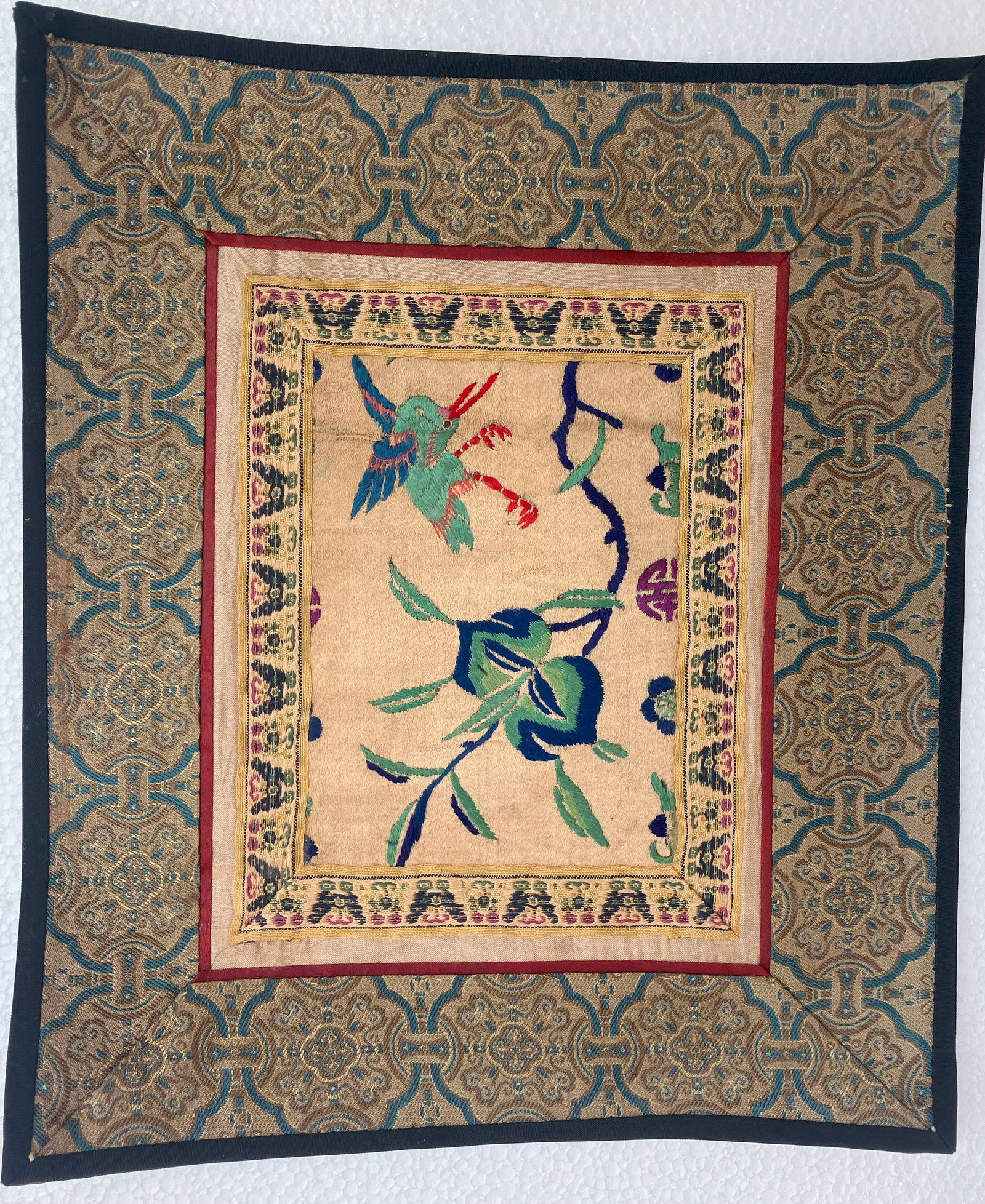 Vintage Embroidery Panel - 2