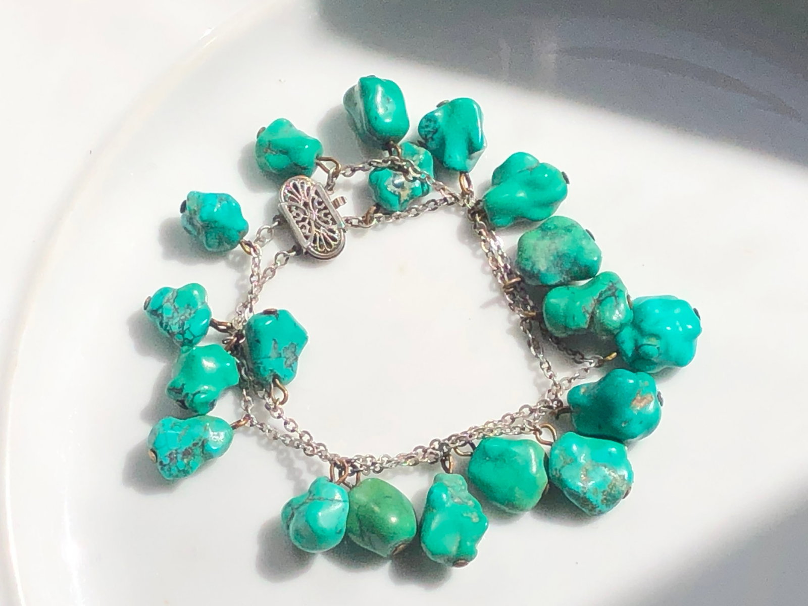 Vintage Turquoise Bracelet (1 of 2)